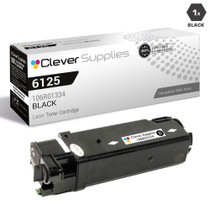 Compatible Xerox 6125 Toner Cartridges Black (106R01334)