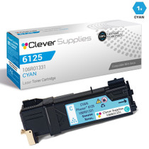 Compatible Xerox 6125 Toner Cartridges Cyan (106R01331)