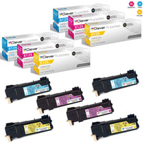 Compatible Xerox 6125 Toner Cartridges 6 Color Set (106R01331, 106R01332, 106R01333)