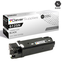 Compatible Xerox 6125N  Toner Cartridges Black (106R01334)