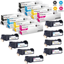 Compatible Xerox 6128 Toner Cartridges 8 Color set (106R01455, 106R01452, 106R01453, 106R01454)
