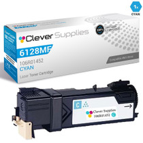 Compatible Xerox Phaser 6128MFP/N  Toner Cartridges Cyan (106R01452)