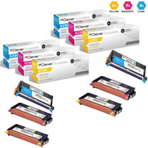 Compatible Xerox 6280 Toner Cartridges 6 Color Set (106R01392, 106R01393, 106R01394)