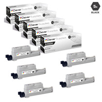 Compatible Xerox 6360H Toner Cartridges Black 5 Pack (106R01221)