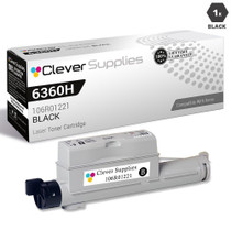 Compatible Xerox 6360H Toner Cartridges Black (106R01221)