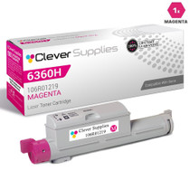 Compatible Xerox 6360H Toner Cartridges Magenta (106R01219)