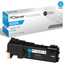 Compatible Xerox 6500 Toner Cartridges Cyan (106R01594)