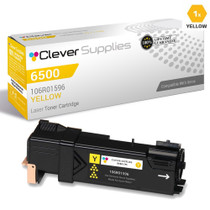 Compatible Xerox 6500 Toner Cartridges Yellow (106R01596)
