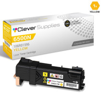Compatible Xerox Phaser 6500N  Toner Cartridges Yellow (106R01596)