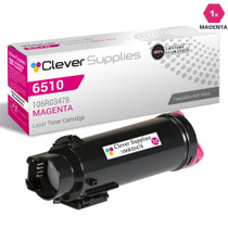 Compatible Xerox 6510 Toner Cartridges Magenta (106R03478)