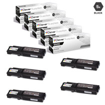 Compatible Xerox 6600 Toner Cartridges Black 5 Pack (106R02228)