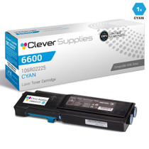 Compatible Xerox 6600 Toner Cartridges Cyan (106R02225)