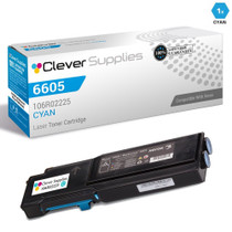 Compatible Xerox WorkCentre 6605 Toner Cartridges Cyan (106R02225)