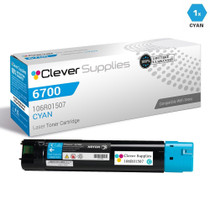 Compatible Xerox 6700 Toner Cartridges Cyan (106R01507)