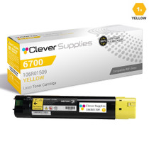 Compatible Xerox 6700 Toner Cartridges Yellow (106R01509)