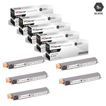 Compatible Xerox 7400 Toner Cartridges Black 5 Pack (106R01080)