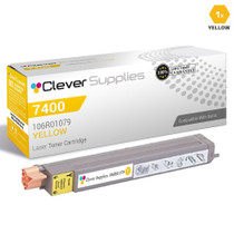 Compatible Xerox 7400 Toner Cartridges Yellow (106R01079)