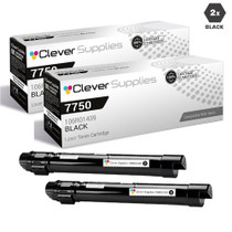 Compatible Xerox 7750 Toner Cartridges Black 2 Pack (106R01439)