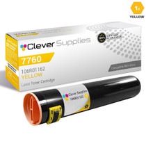 Compatible Xerox 7760 Toner Cartridges Yellow (106R01162)