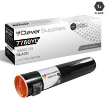 Compatible Xerox Phaser 7760YDX  Toner Cartridges Black (106R01163)