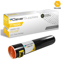 Compatible Xerox Phaser 7760GX  Toner Cartridges Yellow (106R01162)
