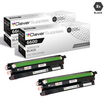 Compatible Xerox 6600 Drum Cartridges Black 2 Pack (108R01121)