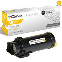 Compatible Xerox WorkCentre 6515 Toner Cartridges Yellow (106R03692)