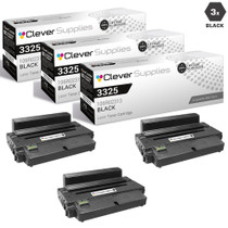 Compatible Xerox 3325 Toner Cartridges Black 3 Pack (106R02313)