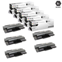 Compatible Xerox 3550 Toner Cartridges Black 5 Pack (106R01530)