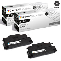 Compatible Xerox 3100 Toner Cartridges Black 2 Pack (106R01379)