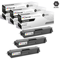 Compatible Brother TN431 Toner Cartridge 3 Black (TN431BK)