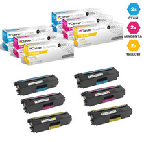 Compatible Brother TN436 Toner Cartridge 6 Color set (TN436C, TN436M, TN436Y)