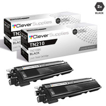 Compatible Brother TN210 Toner Cartridge 2 Black (TN210BK)