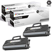 Compatible Brother TN360 Toner Cartridge 2 Black (TN-360)