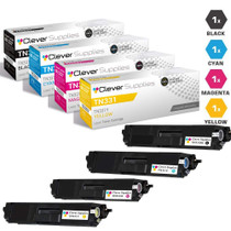 High Capacity Printer Toner Cartridge 6-Pack 2C+2Y+2M TN-310C TN-310Y TN-310M Replacement for Brother TN310 Compatible HL-4150CDN HL-4570CDW HL-4570CDWT Laser Toner Cartridge