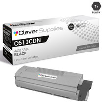Compatible Okidata C610cdn Toner Cartridge Black (44315304)