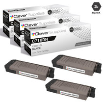 Compatible Okidata C710dn Toner Cartridge 3 Black (43866104)