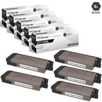 Compatible Okidata C711dn Toner Cartridge 5 Black (44318604)