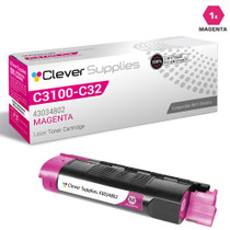 Compatible Okidata C3100 Toner Cartridge Magenta (43034802)