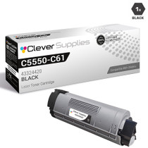 Compatible Okidata C5550N Toner Cartridge Black (43324420)