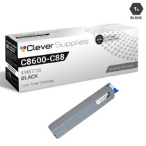 Compatible Okidata C8600 Toner Cartridge Black (43487736)