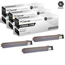 Compatible Okidata C9600 Toner Cartridge 3 Black (42918904)