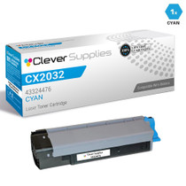 Compatible Okidata CX2032 Toner Cartridge Cyan (43324476)