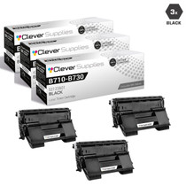 Compatible Okidata B710DN Toner Cartridge 3 Black (52123601)