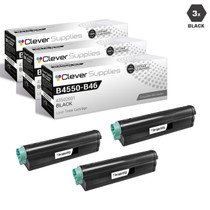Compatible Okidata B4550 Toner Cartridge 3 Black (43502001)