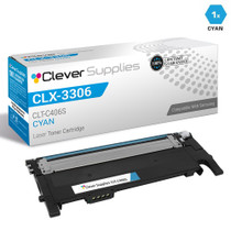 Compatible Samsung CLX-3306 Toner Cartridge Cyan (CLT-C406S)