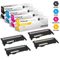 Compatible Samsung Xpress C460FW Toner Cartridge 4 Color Set (CLT-K406S, CLT-M406S, CLT-C406S, CLT-Y406S)