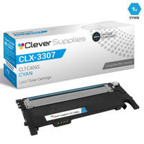 Compatible Samsung CLX-3307 Toner Cartridge Cyan (CLT-C406S)