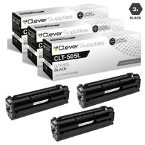 Compatible Samsung CLT-505L Toner Cartridge 3 Black (CLT-K505L)