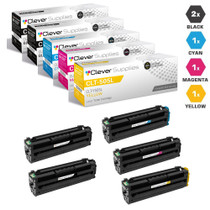 Compatible Samsung CLT-505L Toner Cartridge 5 Color Set (CLT-K505L, CLT-C505L, CLT-M505L)